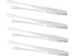 Conjunto De 4 Peças Pinças Aço Inoxidável Para Churrasco, Ideais Para Grelhar, Servir E Preparar Saladas