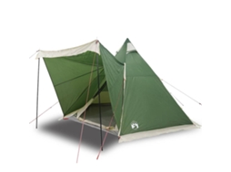 Tenda familiar VIDAXL Verde