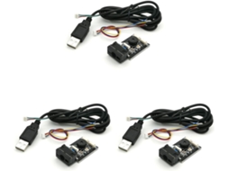 Leitor de Código de Barras Usb com Fio 3x Gm65 1d 2d, Módulo de Código Qr SFUSHOS