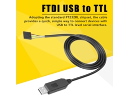 Módulo Adaptador Usb Para Serial Ftdi Ft232rl: Conversor Usb Para Ttl Rs232 Com 6 Pinos