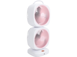 Ventilador De Mesa Em Formato Avião, Com 5 Velocidades E Rotação 360