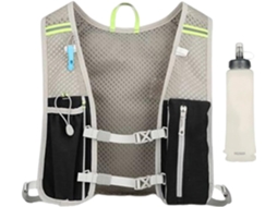 Mochila De Hidratação Refletora Para Caminhadas, Com Garrafa, Alça De Ombro Ajustável E Refletora E Vayotoy