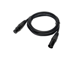Lurelia Cabo Xlr Macho/fêmea 10 M, Para Microfones, Mixer, Amplificador E Colunas Ativas