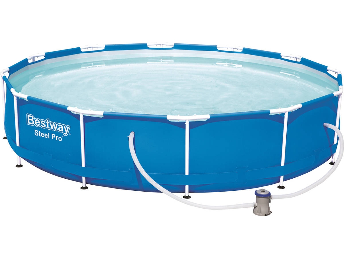 Piscina Insuflável BESTWAY Piscina  Steel Pro + bomba com filtro 366 x 76 cm