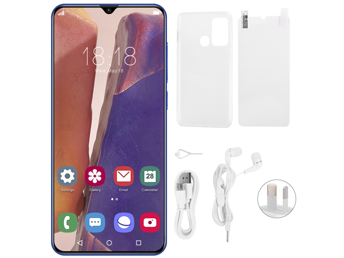 Smartphones Laxiscreed Com Reconhecimento Facial E Digital, Dual Sim, Alta Performance E Design Moderno