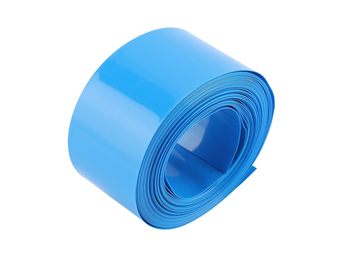 Laxiscreed Tubo De Encolher Termocontraível Em Pvc Para Proteção E Embalagem De Baterias