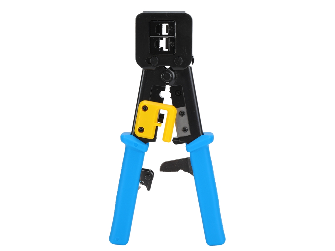Laxiscreed Ferramenta Multiuso Para Cabos De Rede, Crimpagem E Desencapagem Com Alicate Ratchet Rj45