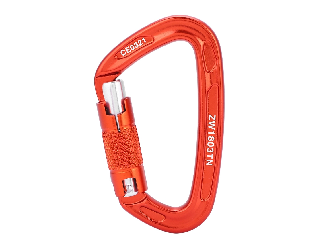 Caraninha de Resgate de Escalada 25kn Laranja