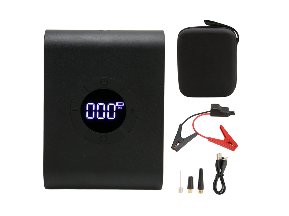 Power Bank Emergência Carro Com Inflador 1200a 120psi 12v