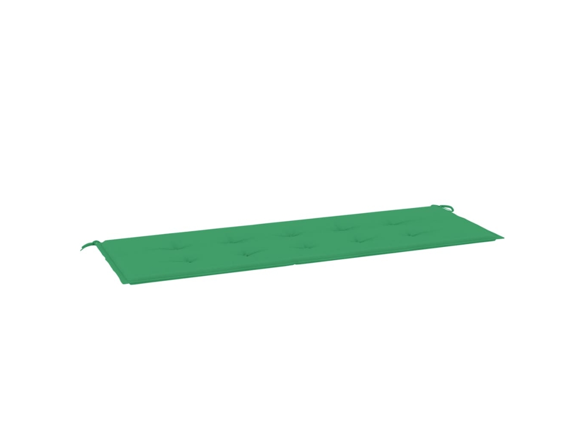 Garden Bench Cushion, Garden Bench Cushions Vidaxl Verde Tecido (150 X 50 X 3 Cm)