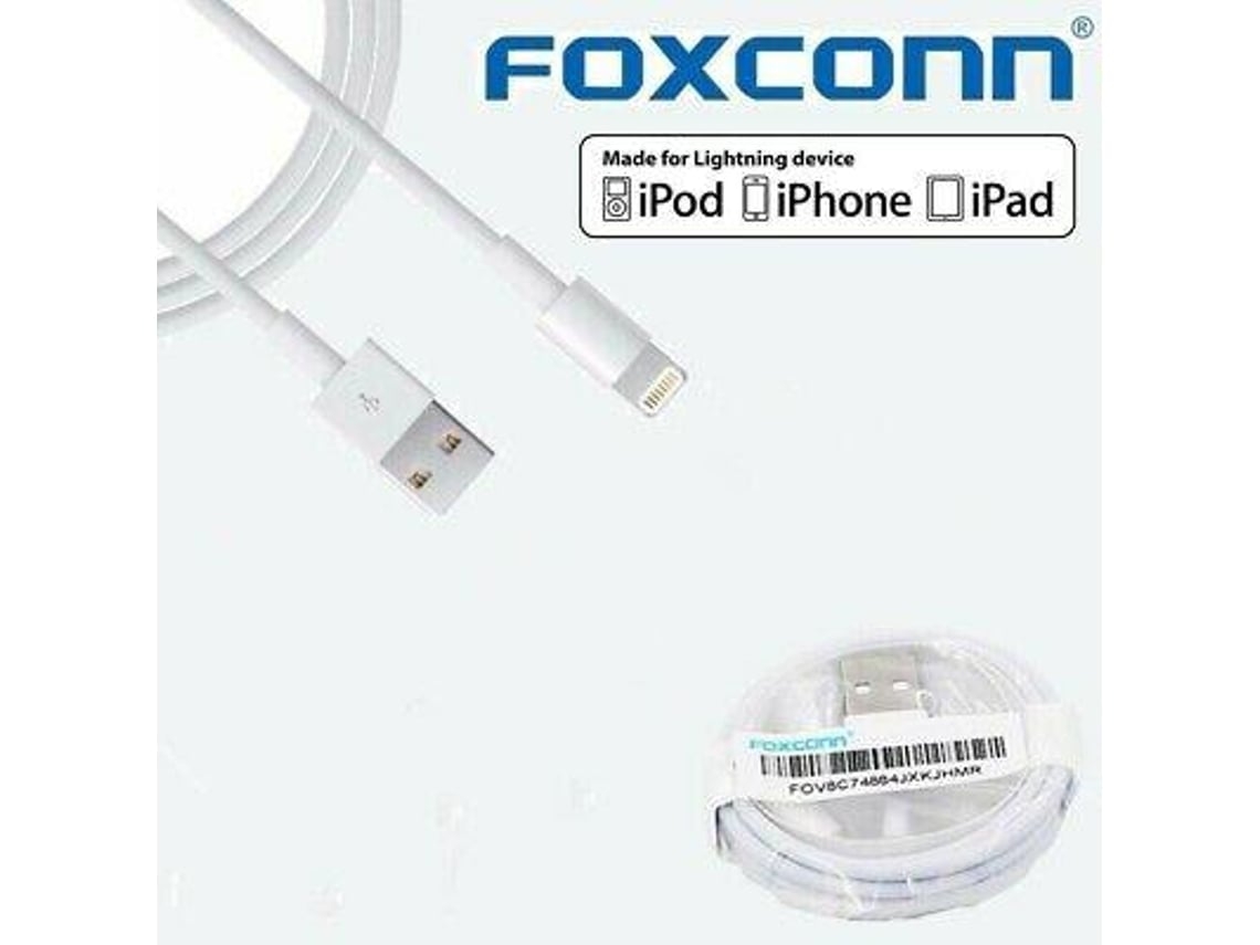 Cabo 100Cm para Iphone 5C Lighting Foxconn Certificado Mfi