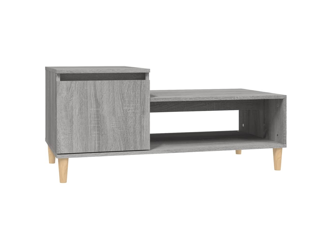 Coffee Table, Coffee Tables Vidaxl Cinzeto Madeira Processada (n/a)