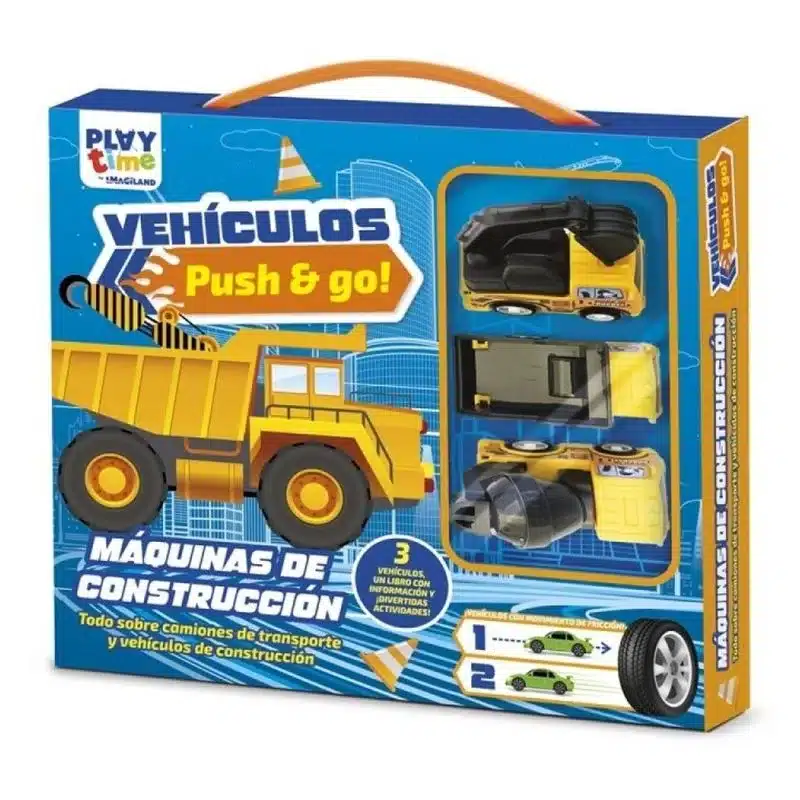 Push And Go Máquinas De Construcción Ptpu03 Imagiland Imagilandp24