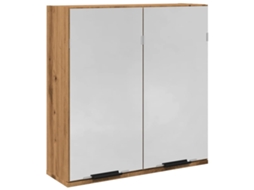 Mirror Cabinet, Mirror Cabinets Vidaxl Marrom Madeira Processada (n/a)