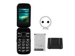 Telefone Móvel de Duplo Ecrã Flip LAXISCREED para Idosos