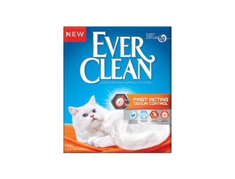 Areia Auto Aglomerante Ever Clean Fast Acting 6 Litros