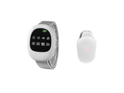 Alarme Sem Fios Para Enurese Noturna, Recarregável, Para Crianças E Adultos, Para Usar A Casa De Banho À Noite. Branco Hexinyigjly