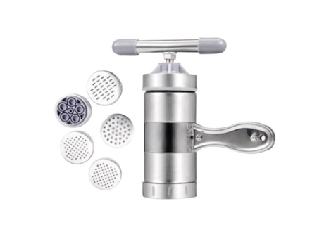 Máquina Manual de Prensagem de Macarrão em Aço Inoxidável Fabricante de Macarrão Faca de Cozinha PIXNOR