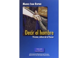 Livro Decir El Hombre de Rupnik Marko Ivan (Espanhol)