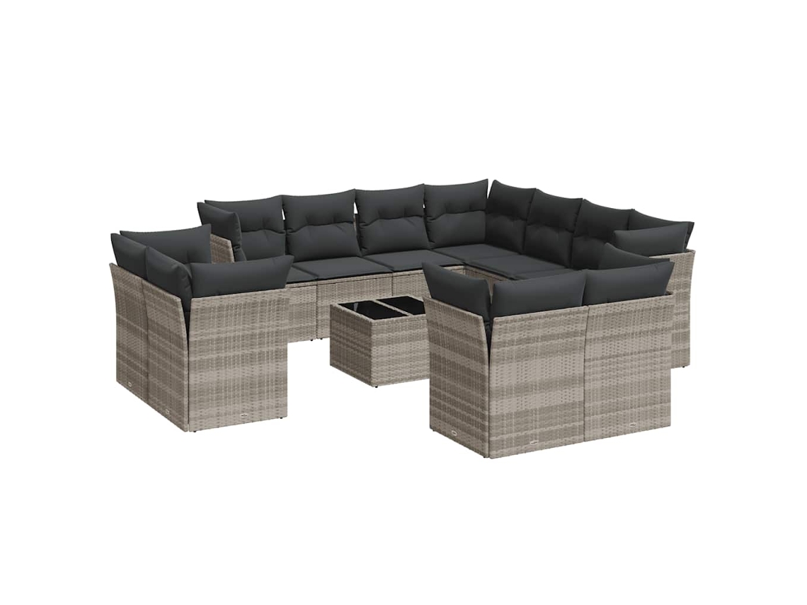 Garden Sofa Set, Garden Sofa Sets Vidaxl Cinzeto Rattan / Vime (n/a)
