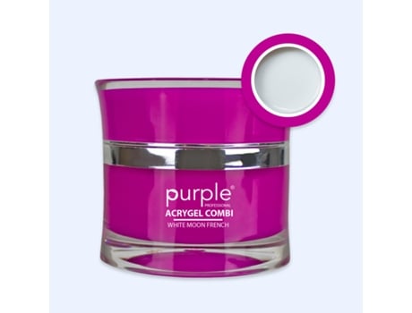 Acrygel Combi White Moon French 50g Purple