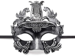 Máscara De Baile De Máscaras Para Homens - Máscara Veneziana Mitológica Grega Romana Para Halloween, Cosplay, Carnaval