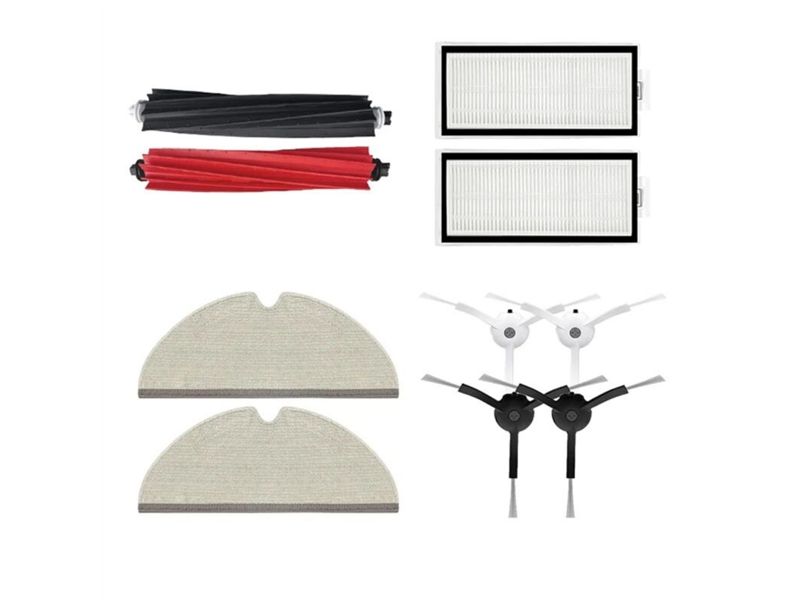 Peças de Reposição para o Aspirador Robô Q8 Max/+, Escova Rotativa, Pano de Limpeza, Filtro de Pó Hepa, Acessórios BRILVIBERA