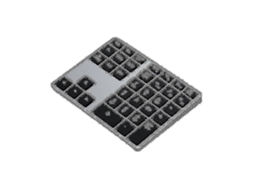 Teclado Numérico Bluetooth, Teclado Numérico Sem Fio Com 35 Teclas, Teclado Numérico Bluetooth Fino E Portátil Para Laptop, Ly Ebike