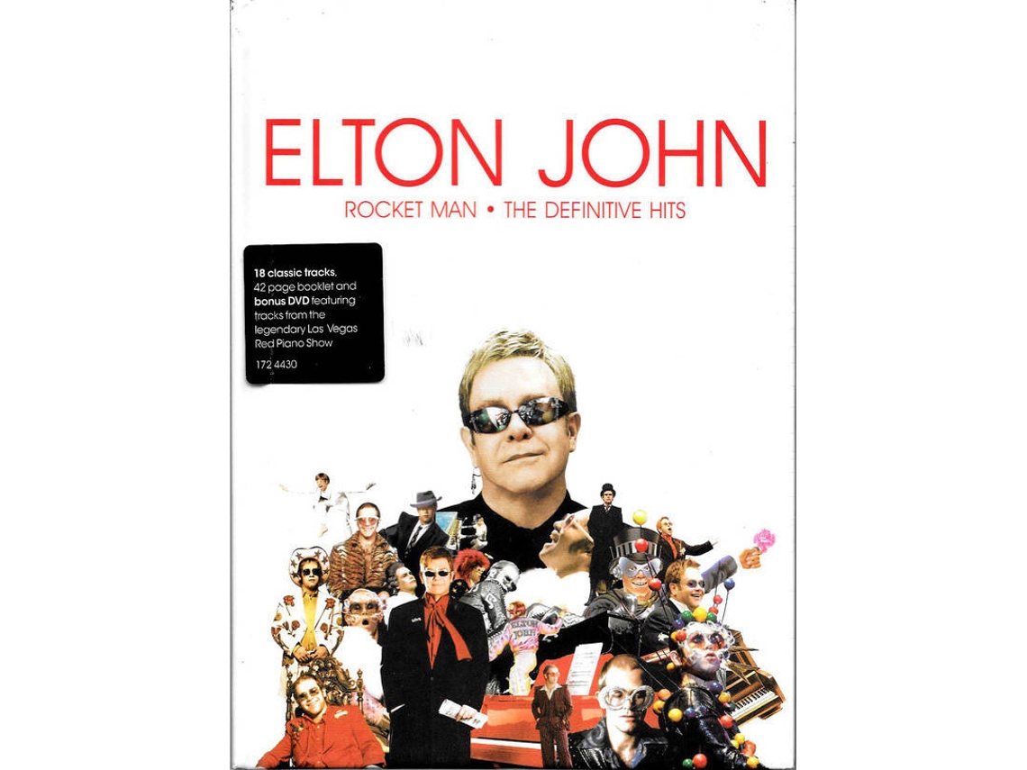 CD+DVD Elton John - Rocket Man: Number Ones (1CDs)