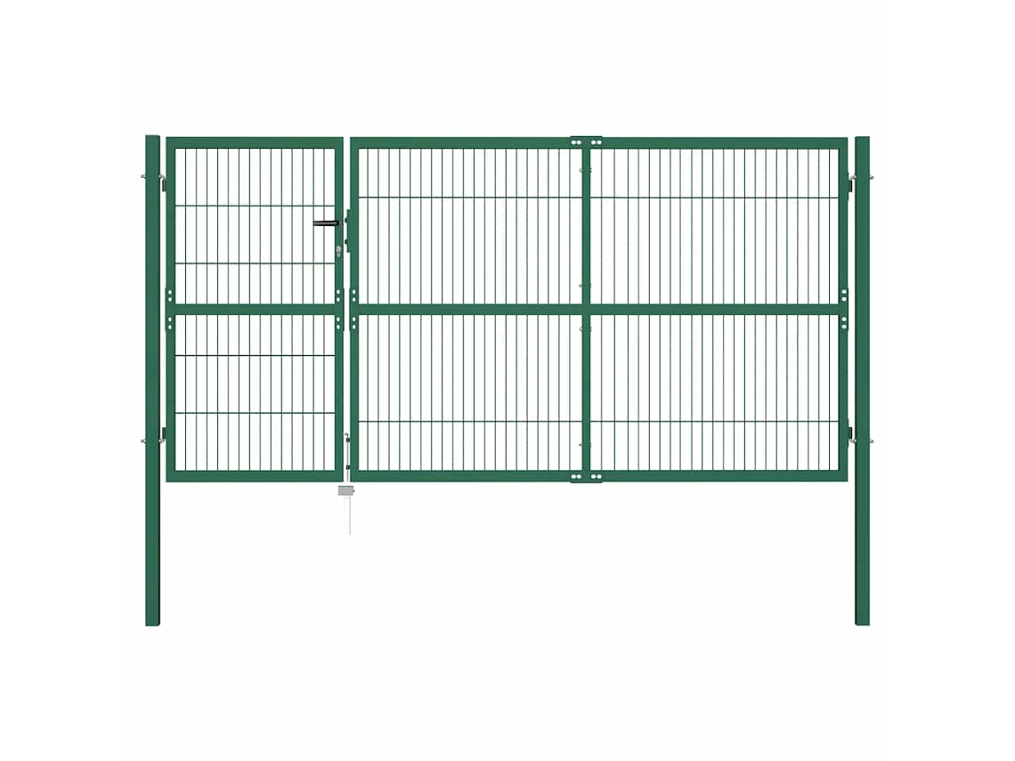 Garden Fence Gate, Garden Fence Gates Vidaxl (350 X 140 Cm)