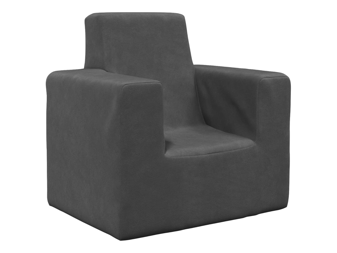 Kids Sofa, Kids Sofas Vidaxl Antracite Poliéster (n/a)
