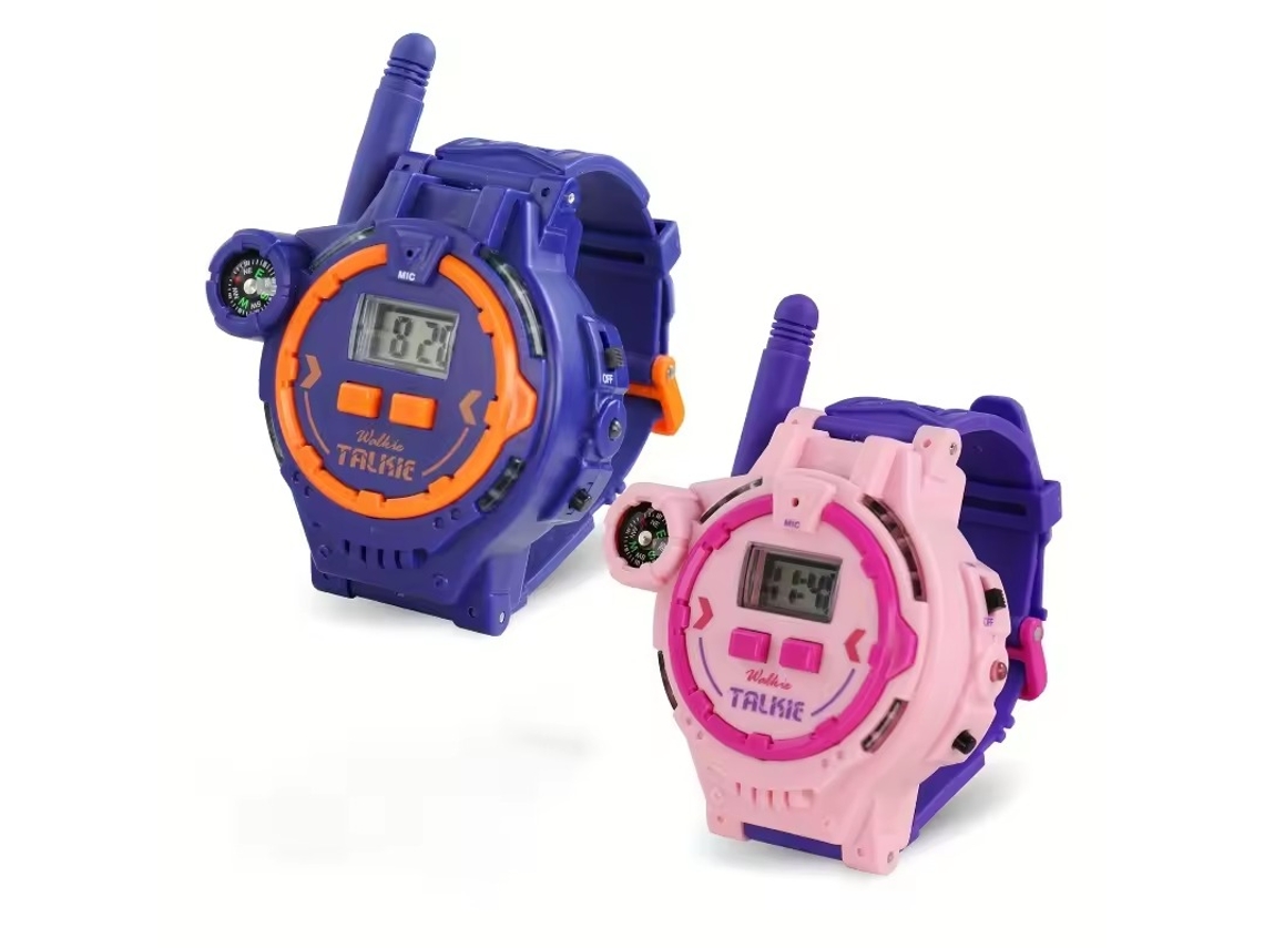 Rádios Walkie Talkies Recarregáveis, Brinquedo Bidirecional Para Crianças Com Lanterna Brilvibera