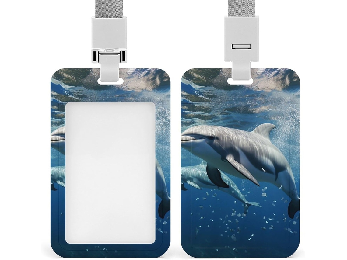 Suporte para Crachá com Cordão, Suporte para Crachá Golf, Macio e Divertido, Suporte para Crachá, Capa Protetora Vertical
