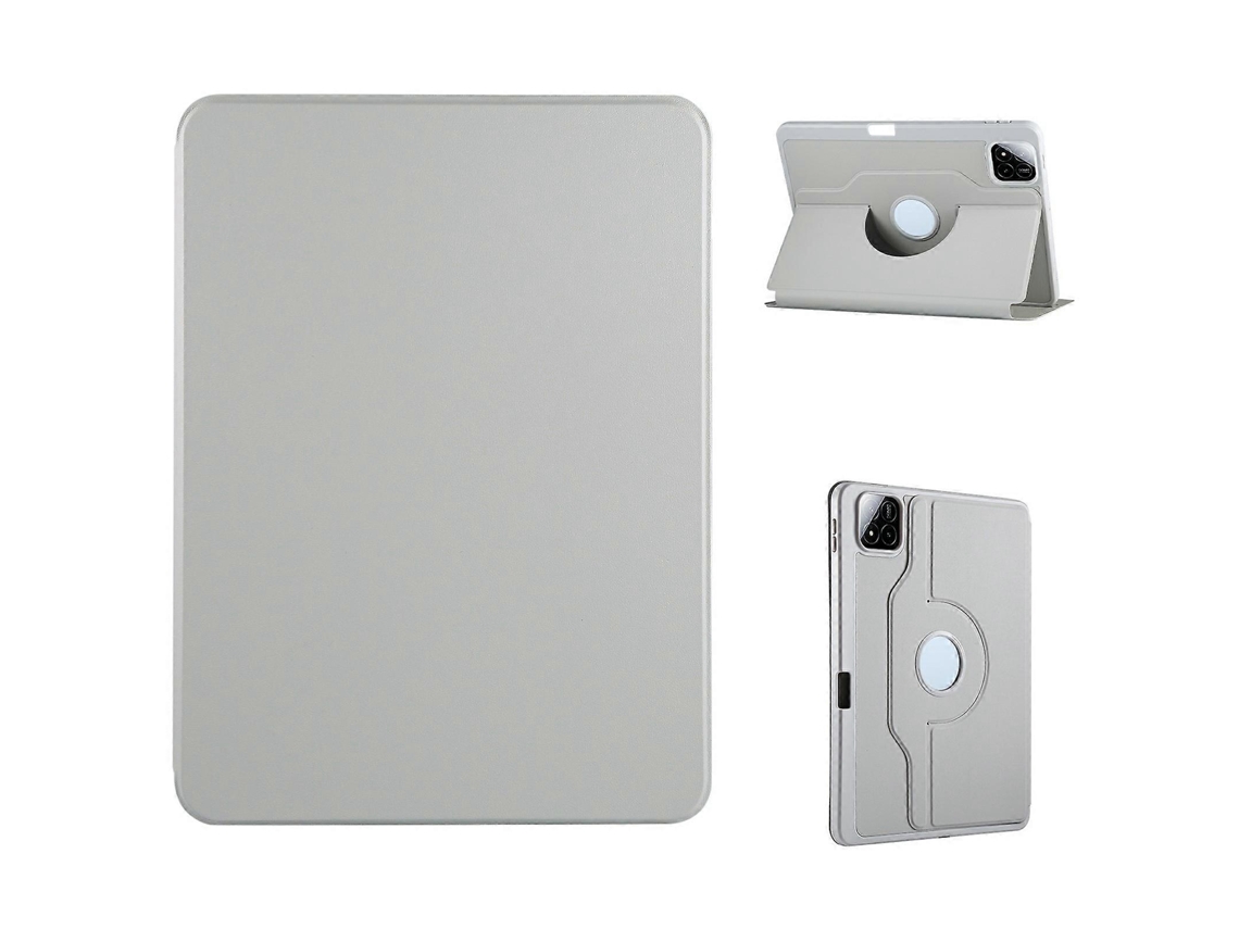 Capa de couro com suporte para tablet Xiaomi Pad 7 Pro Pad 7 Cinza Hengrongshen