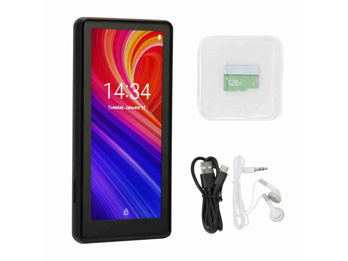 Mp3 Portátil Com Tela Tática E Bluetooth 5.0