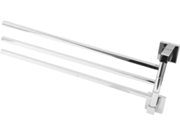 Suporte Para Toalhas, Suporte Para Toalhas De Banheiro, Barra De Suporte Para Toalhas Em Aço Inoxidável Com Rotação 180°