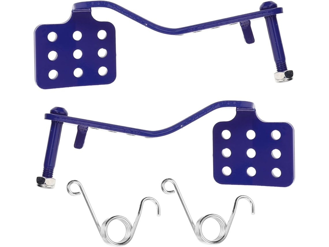 Conjunto De 2 Pedais Antiderrapantes Para Freio E Acelerador - Fácil Instalação - Melhorado