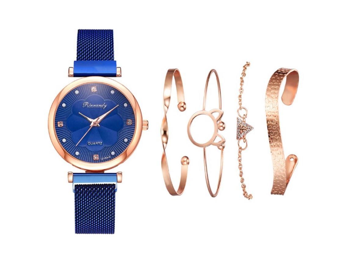 2026 conjunto de Relógio e Pulseira Feminino