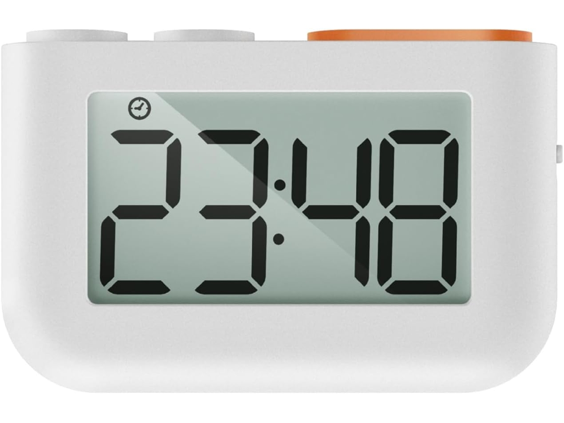 Temporizador De Cozinha 87 Mm Com Visor Magnético Grande