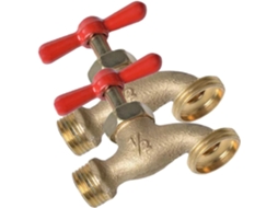 Conjunto De 2 Acessórios Cobre Para Torneira Externa, Com Superfície