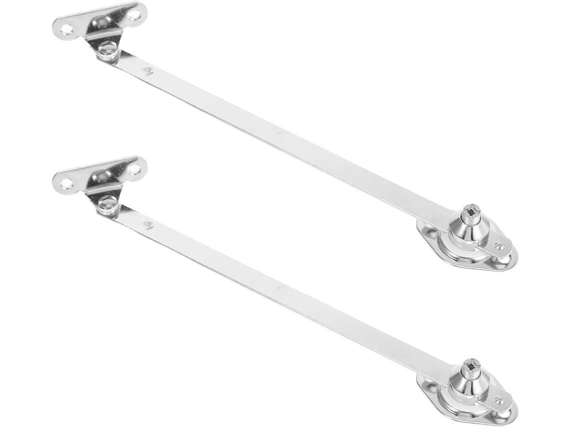Alipis 2 Peças Hastes De Suporte Para Portas Armário Em Liga Zinco Com Dobradiças Deslizantes Suaves E Design Robusto