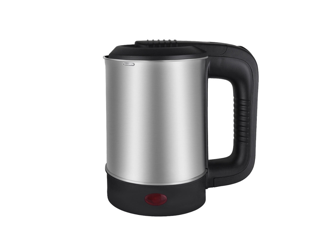 Lurelia Chaleira Elétrica Mini 0,5 L, Aço Inoxidável, Desligamento Automático, Portátil, Chaleira De Viagem, 220 V (ue)