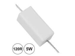 Resistência Bobinada 120r 5w DIV