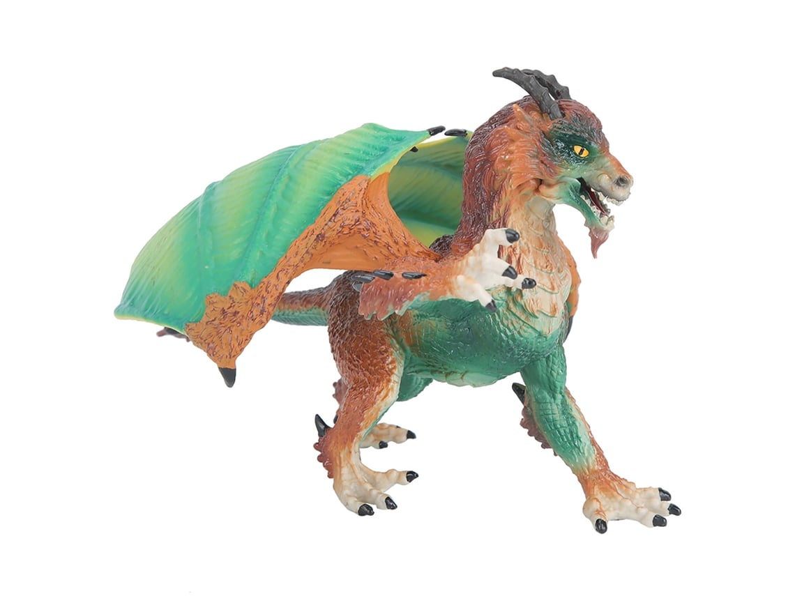 Figura de Dragão Colecionável Altamente Realista da Bj-model - Brinquedo Educativo para Crianças - Dragão Selvagem