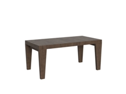 Mesa de Jantar Extensível 90X140/244 Cm Spimbo Premium Nogueira ITAMOBY