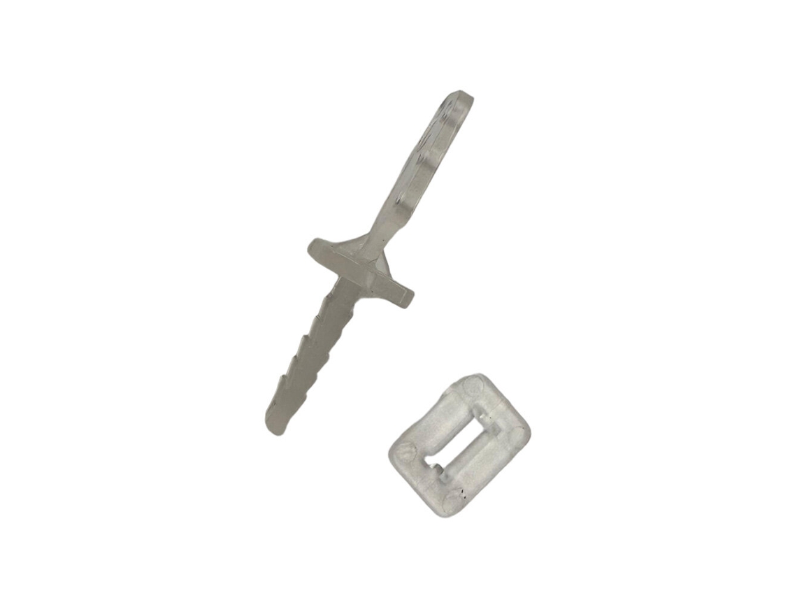 Conjunto de 4 peças de braços oscilantes de servo para aeronave RC Mo fly P 51d Mustang/mf a84 MDUG
