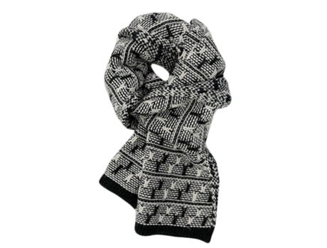 Cachecol Macia De Mulher Giecy Moderno Estampa Combido Casual Quente Xales Suprimentos (tamanho Único)