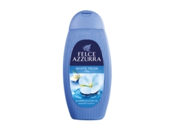 White Musk 400ml Shower Gel Luxurious Scented Cleansing Formula Felce Azzurra