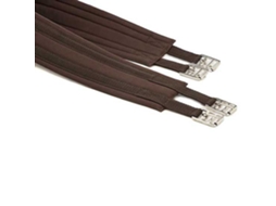 Direto Cilha Sem Elásticos Nylon Castanho 110 Cmhispano Hipica