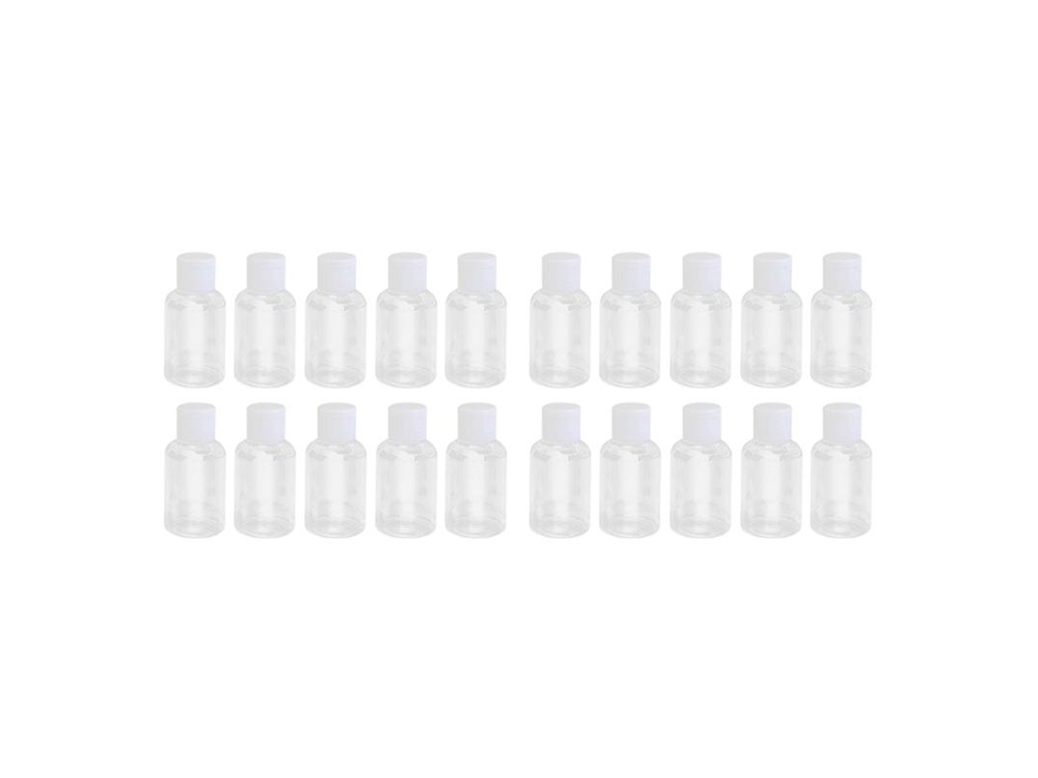 20Pcs Garrafas Vazias de Plástico ALLINLESS